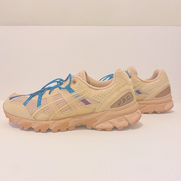 Asics Running x APC Gel-Sonoma 15-50 Beige Blue Dune New Men Shoes 1203A226-200 - Picture 8 of 10